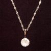 Ogrlica z Rivoli kristalom Swarovski® - Bela
